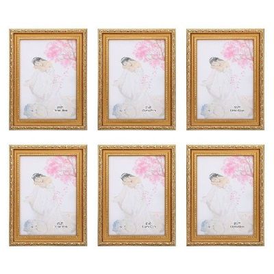 6Pcs Square Wall Hanging Photo Frame Desktop Picture Frame