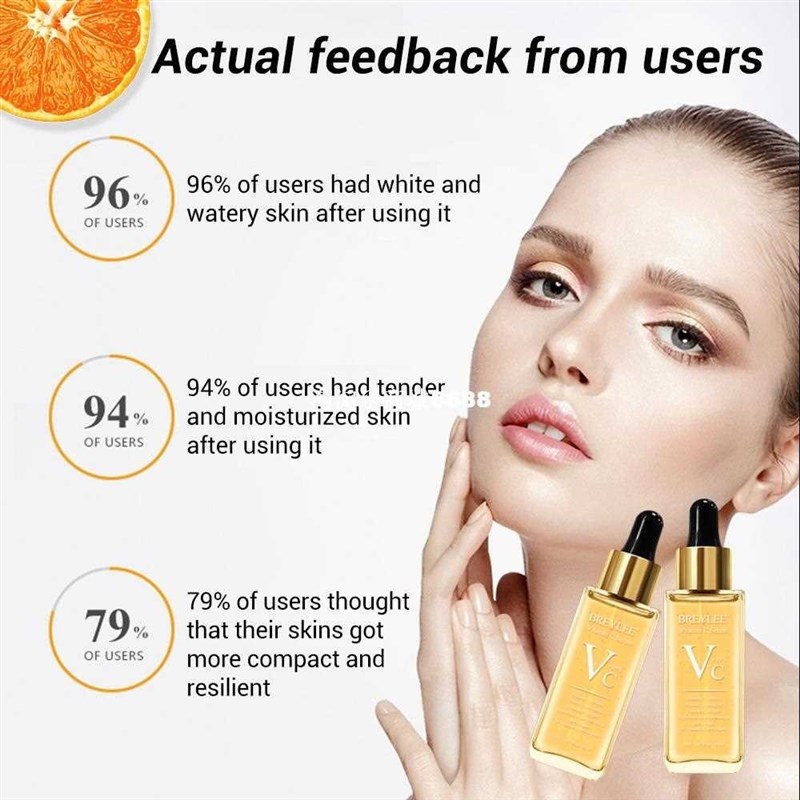 BREYLEE Vitamin C Serum Remove Dark Spots Hyaluronic Acid Mo