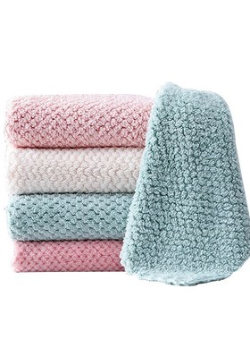 Soft Microfiber Kitchen Towels Super Absorbent Dish Cloth An