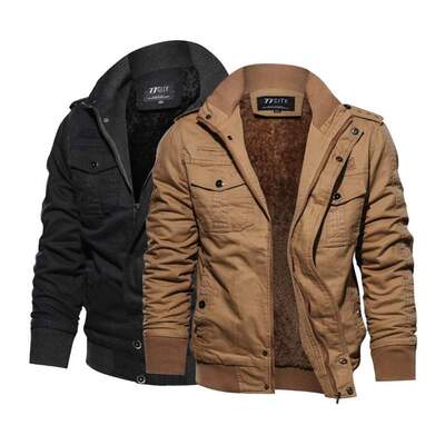 Men Winter Coats Thicker Warm Down Jackets Balck Casual Wint