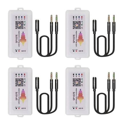 4X WIFI RGB SP107E Pixel IC SPI Music Bluetooth Controller f