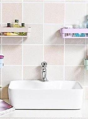 1PC Kitchen Wall Mounted Plastic Bathroom Box Bath Rack