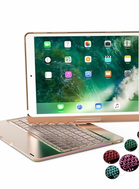Luxury Case for iPad 9.7'' 7 Colors Backlit Light Wi