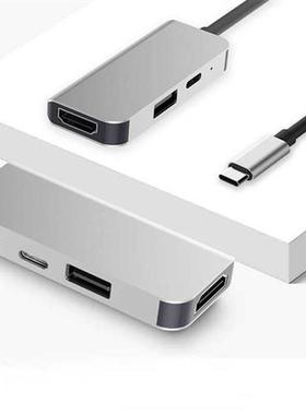 USB Type C 3.1 to HDMI-compatible USB 3.0 Dock Hub 3 In 1 US