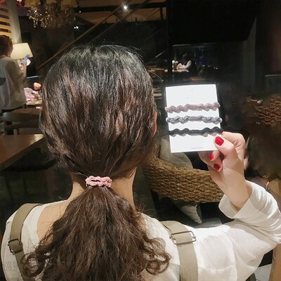 Basic color velvet hairband, simple and versatile, plush hai