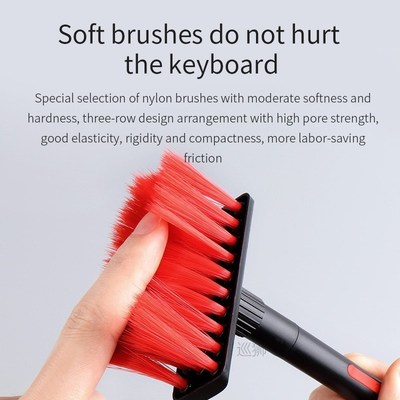 Hagibis Keyboard Cleaning Brush 4 In 1 Multi-fuction Compute