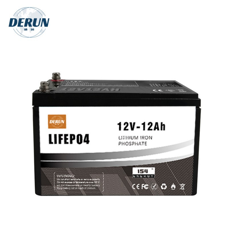 小型铁锂电池12v12ah 制定磷酸铁锂电池组 机房 基站消防应急电池