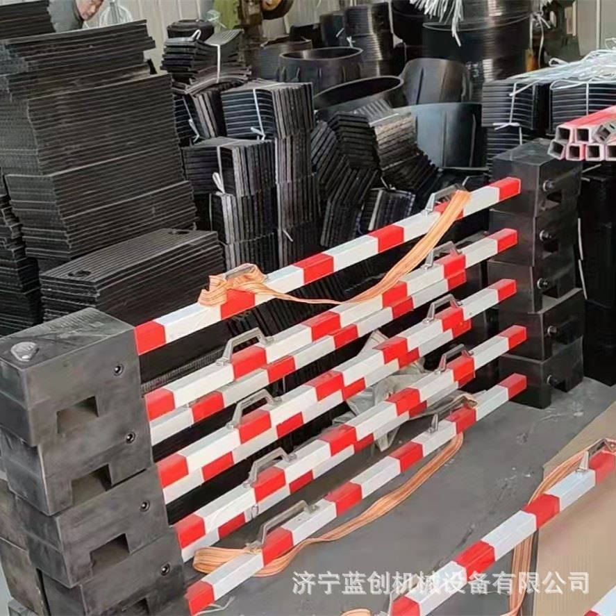 便携式防溜枕木 铁路轨道自锁式橡胶防溜枕木 带斜槽枕轨道配件