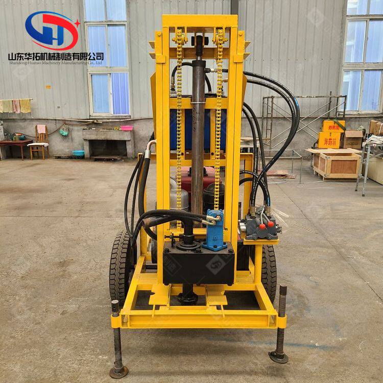 150米液压打井机 全自动水井钻机 百米柴油钻井机 打岩石打井设备