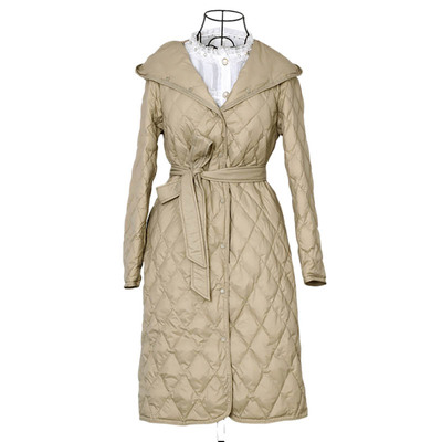 女士中长款轻薄羽绒服