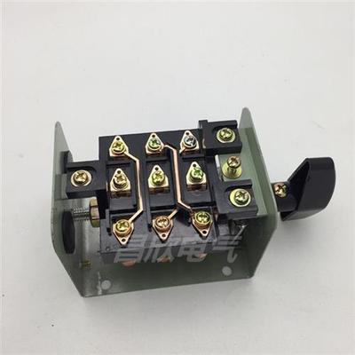 LIH上海大江倒顺开关KO3 HY2-15A 和面机正反转转换开关380V 220V