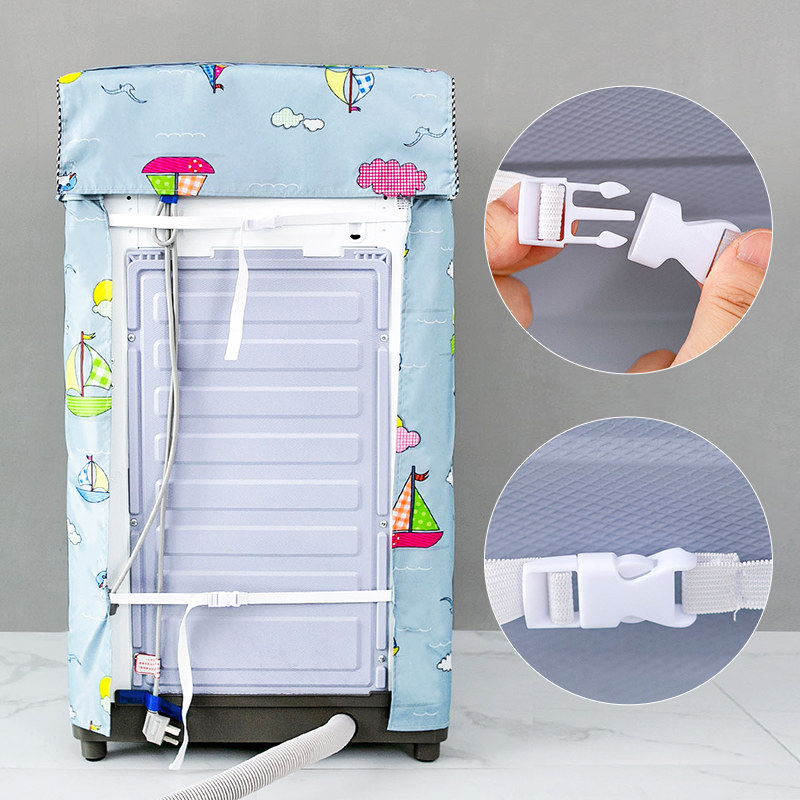 现货速发全自动T洗衣机罩上开盖防水防晒盖布波轮B100T100-D防尘