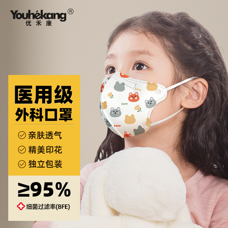 儿童医用外科医疗级防护口罩