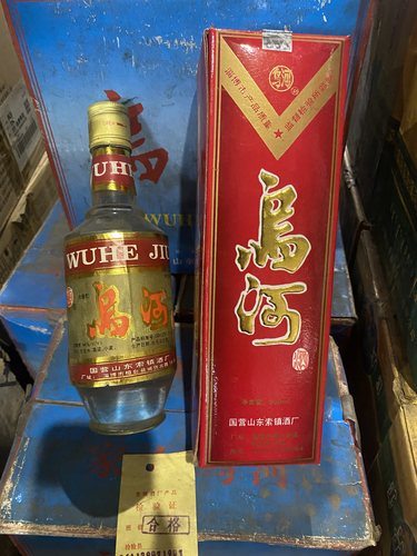 96年44度乌河特曲 国营索镇酒厂 500ml 浓香型 淄博桓台老酒