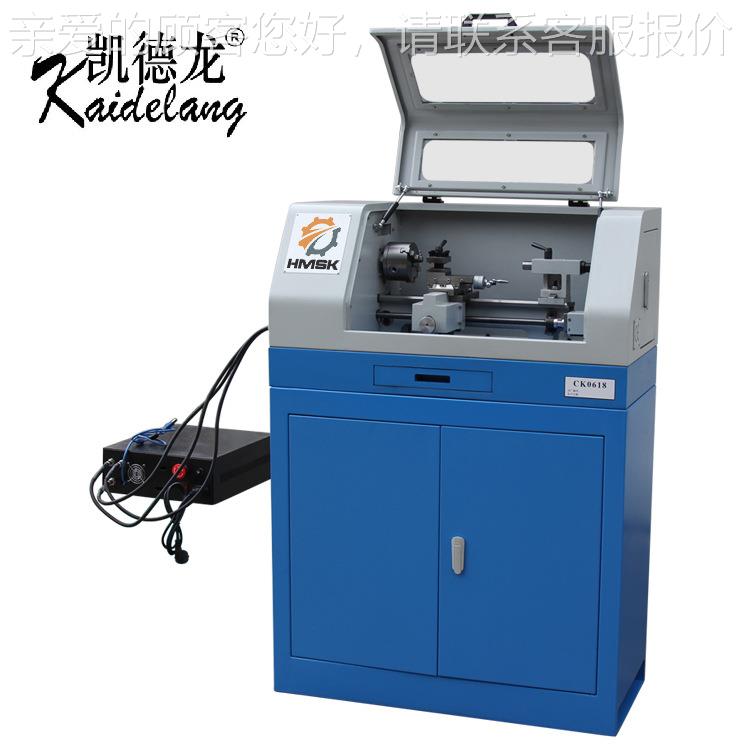 CDK061小型数控车床微型精CK0618密IY全自动8CC模型加工金属机N床