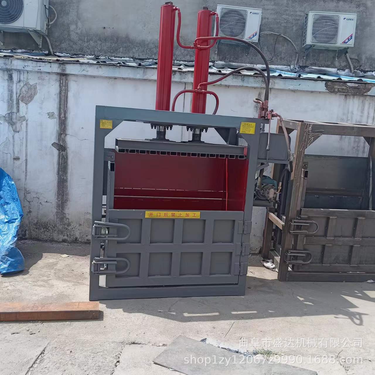 卧式自动化小型纸箱废纸打包机麻绳打捆立式打捆机多少钱一台