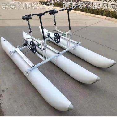 水上脚KLE-2954踏自行双人船艇气充艇户外景单车区登山野车营旅行