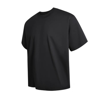 ASCA  夏季索罗娜280g冰感短袖防晒冰皮boxy纯色基础休闲打底t恤