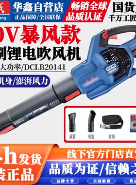 东成20V暴风款无刷锂电吹风机600W大功率除尘DCLB20141强力吹灰机