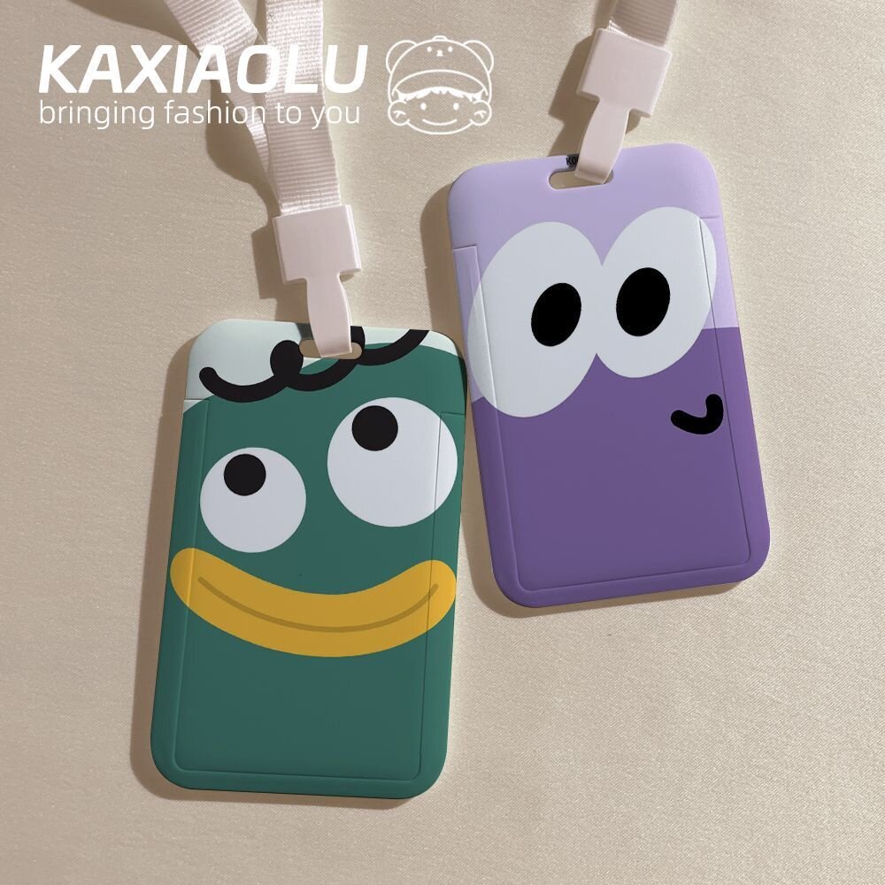 搞怪厚嘴唇饭卡套校园学生卡公交地铁门禁卡工作证挂牌校牌保护套