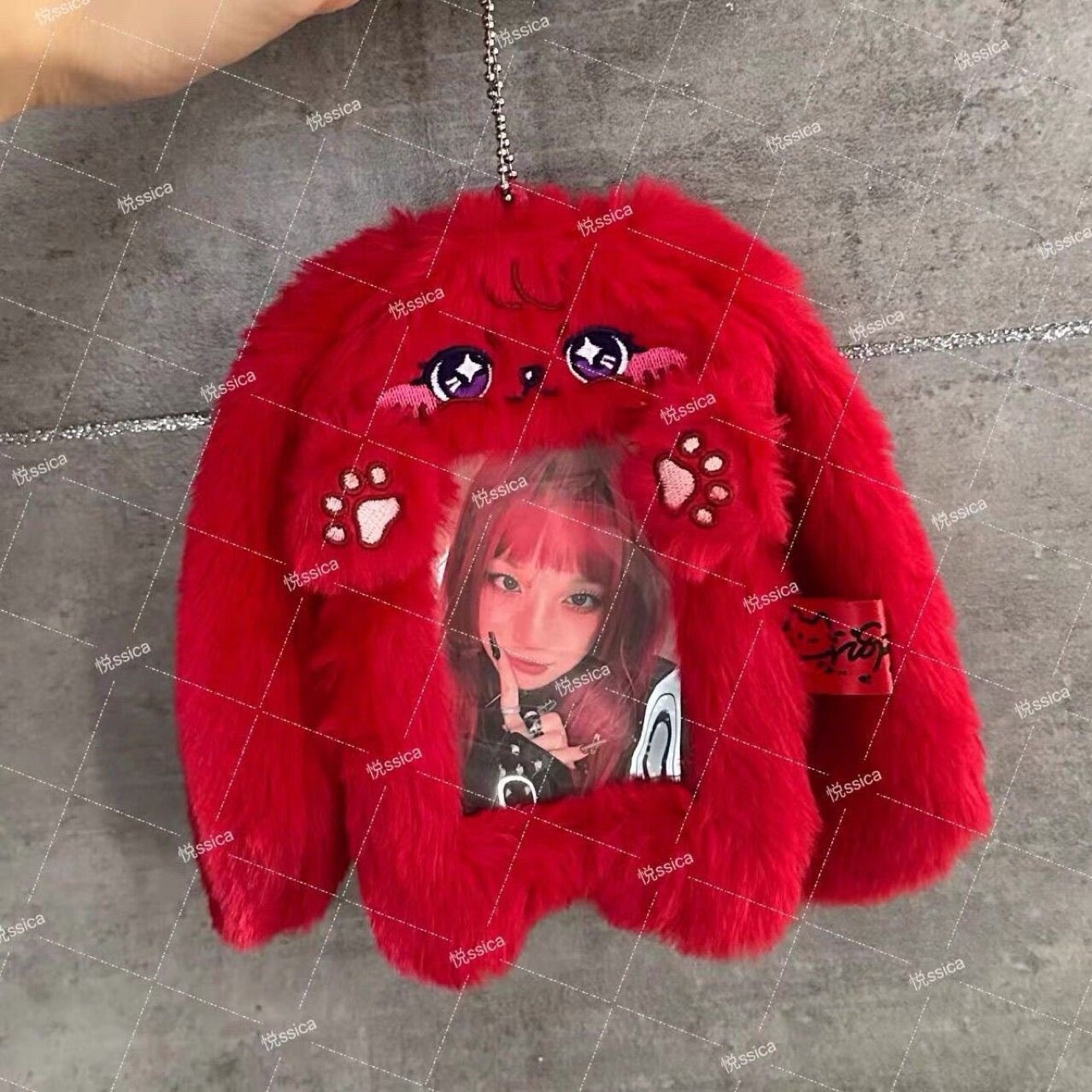 宋雨琦solo cube咖啡厅限量set新专辑周边兔子玩偶卡套小卡收纳套