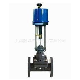 中隆鼎控供应ZRSG电动隔膜调节阀 ZDSG电动耐酸碱调节阀 衬氟阀门