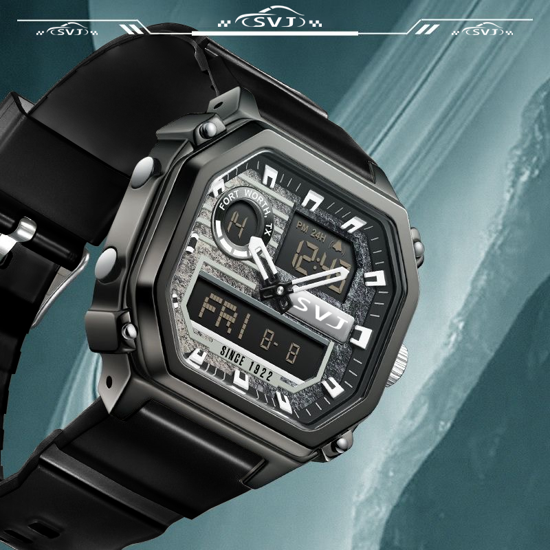 双显示简约高中生男女双显示运动