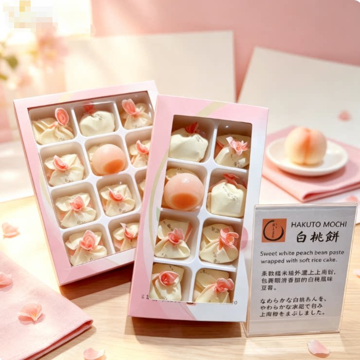 【新品】日本本土吉祥果茶源吉兆庵麻薯抹茶白桃草莓夏季限定