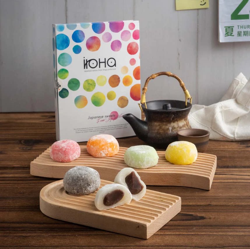 【夏季新品】日本滋贺县iroHa彩色大福麻薯和果子甜品