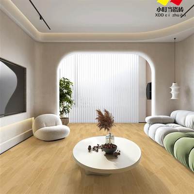 日式仿实木客厅全瓷木纹瓷砖餐厅卧室阳台原木防滑地板砖600x1200