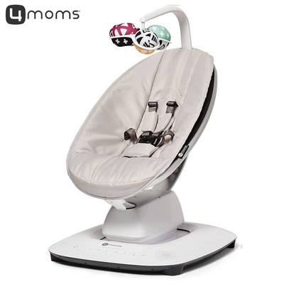 4MOMS美国婴儿电动摇椅哄睡哄娃神器摇摇椅新生儿宝宝安抚椅躺椅