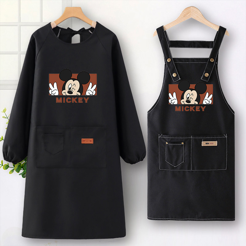 做饭围腰超好看的围裙纯棉韩版长袖罩衣女新款工作服男士护衣透气,家庭/个人清洁工具,围裙,淘宝优惠券,粉丝福利购,淘宝优惠卷