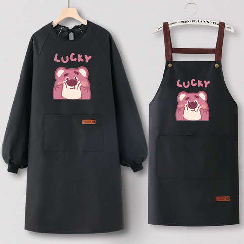 便利店围裙定制防水防油罩衣