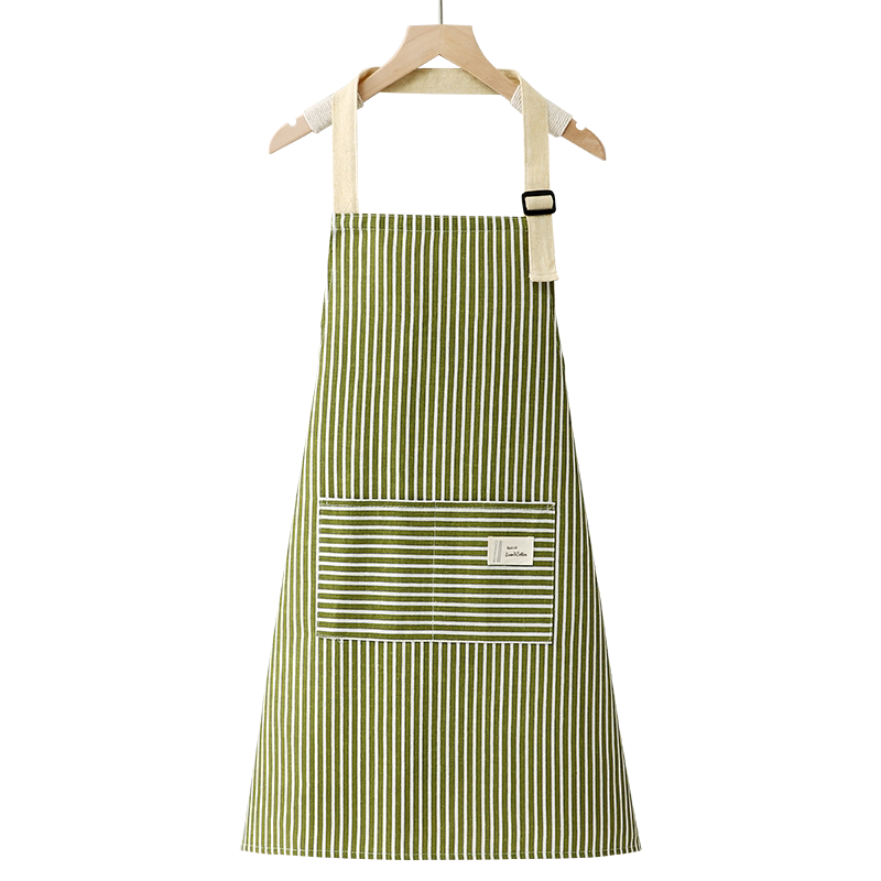 洋气上班围裙纯棉大人厨房家用2026新款简约女工作服时尚餐饮专用