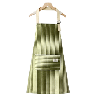 洋气上班围裙纯棉大人厨房家用2026新款简约女工作服时尚餐饮专用