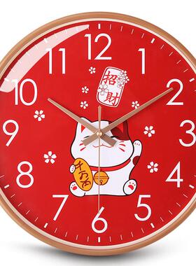 墙壁防水雾浴室挂钟卫生间深圳时钟表温湿度计吸盘免钉装电子客