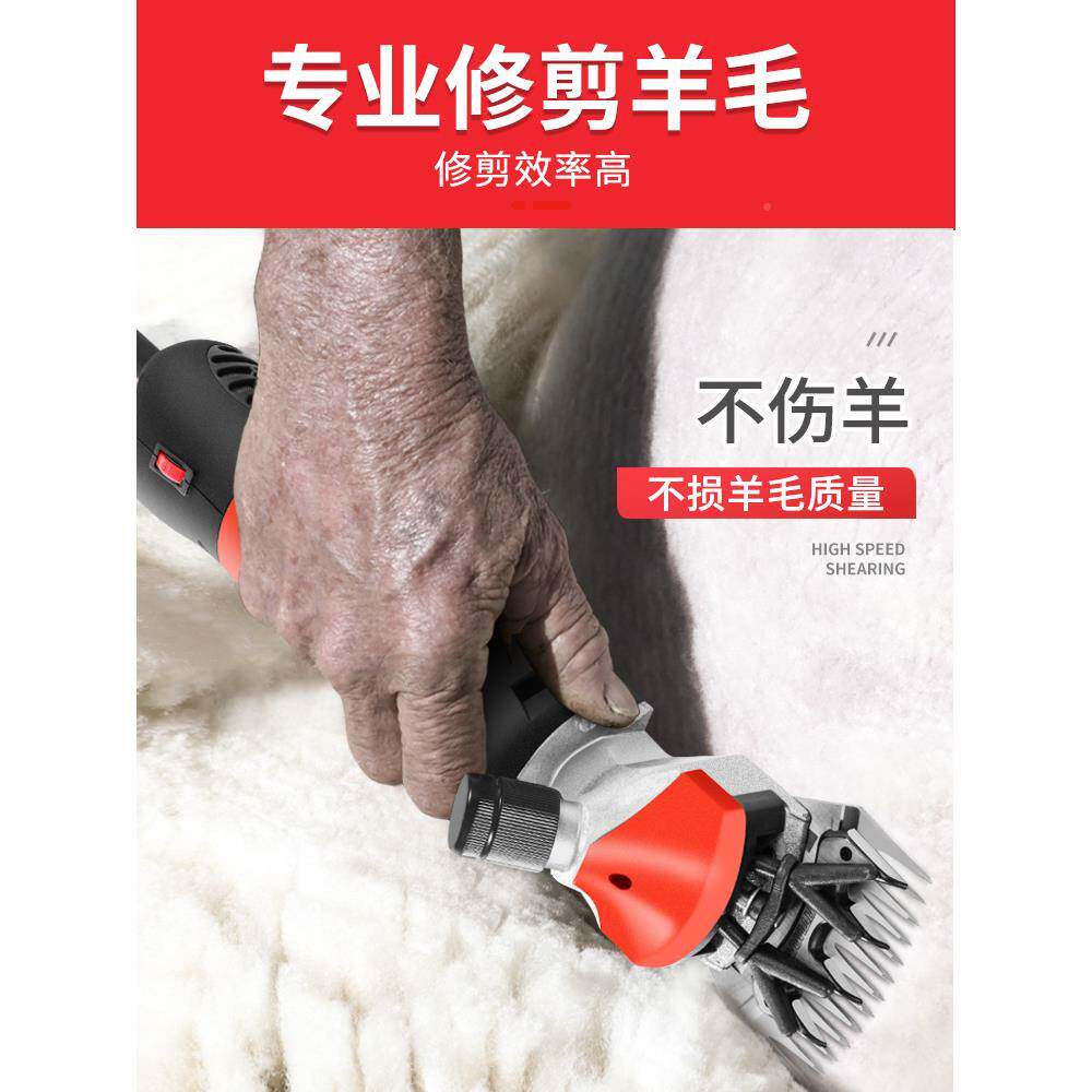羊剪推毛电动剪毛机专子用剪n1j-gm02刀电推子给羊剃剪毛的大功率
