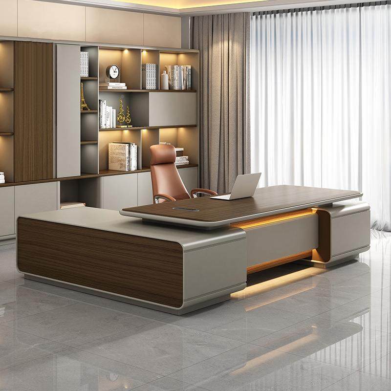 现代高端总裁大班台高档奢SJRG-185办公轻级桌老板桌简约高感董事,商业/办公家具,大班台/主管桌,淘宝优惠券,粉丝福利购,淘宝优惠卷