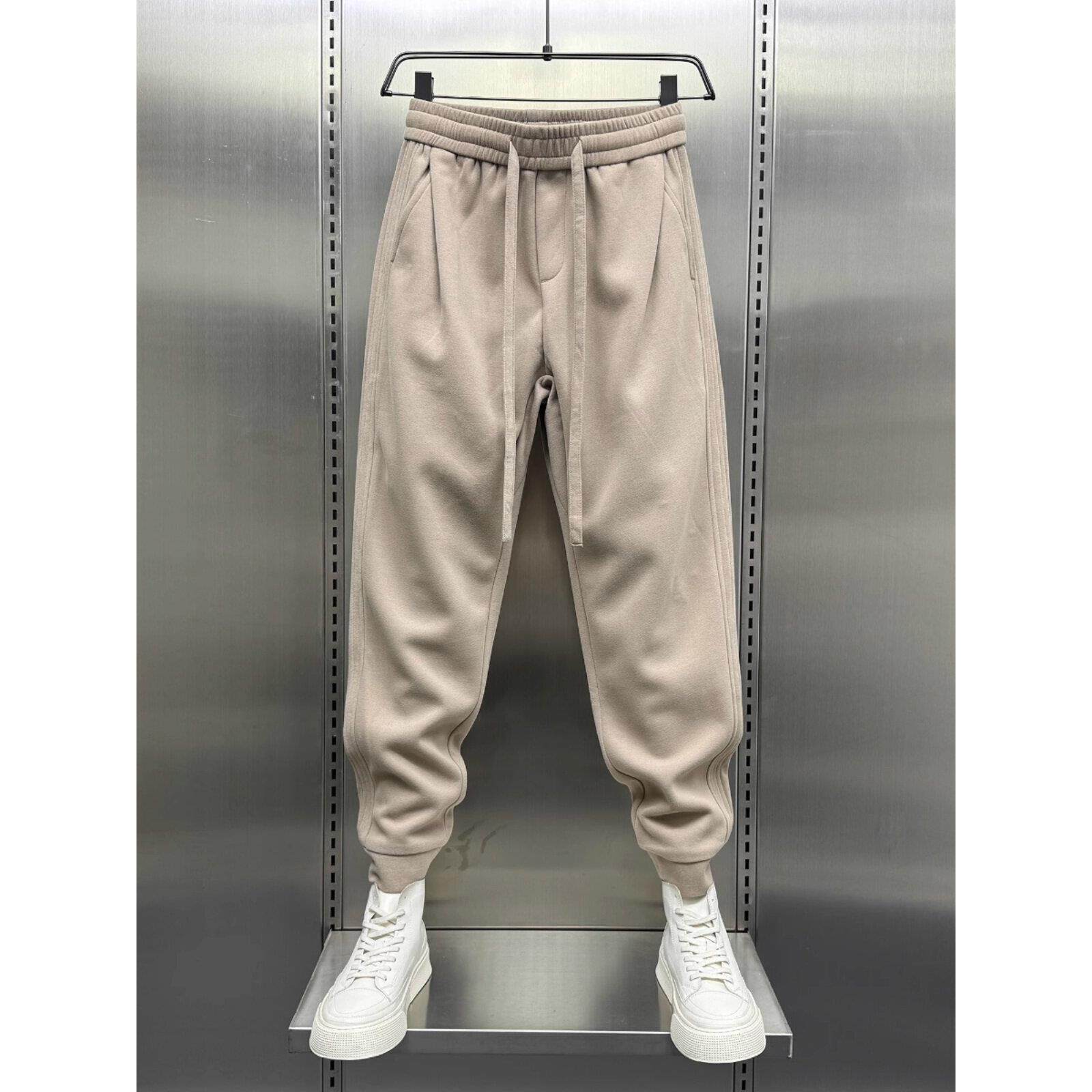 it Afternnaths潮牌！美式束脚卫裤男宽松大码运动休闲裤秋季新款