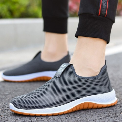 防滑健步鞋运动鞋子中老年人牛筋底耐磨防滑男开车工作老北京布鞋