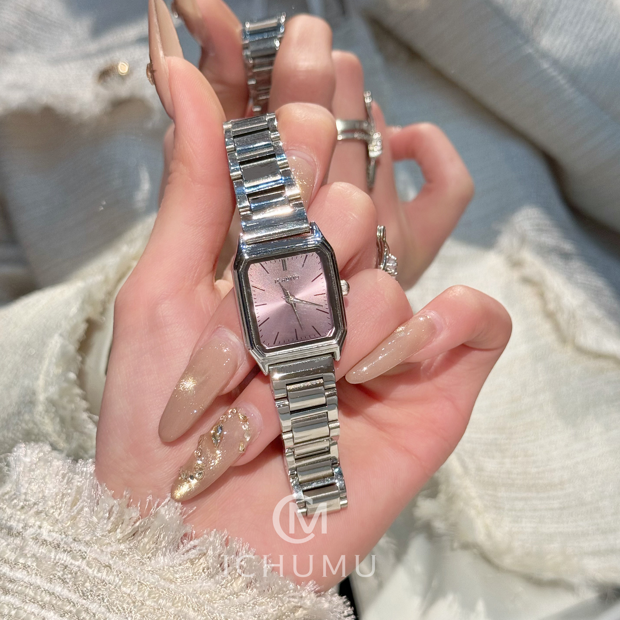 2025新款手表女士方形小众