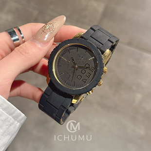 大表盘 女士时尚 ICHUMU手表女多巴胺女表2025新款 潮流炫酷品牌女款