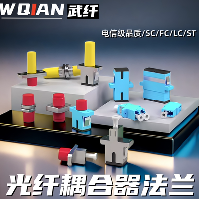 光纤适配器SC/LC/FC耦合器连接器
