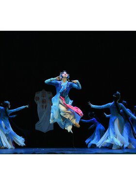 桃李杯忆青衣戏曲服装女成人越剧京剧黄梅戏剧古装花旦舞蹈演出服