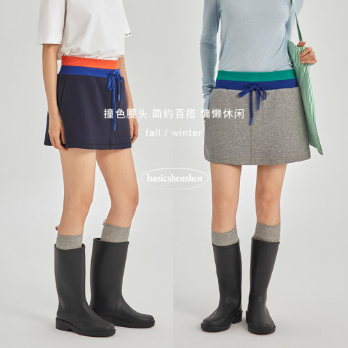 basicshenshenA裙休闲短裙