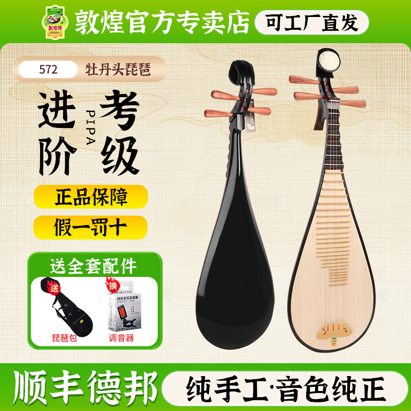 敦煌572琵琶儿童初学考级演奏