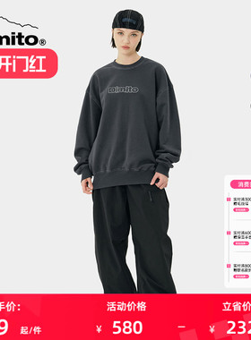 Dimito23/24休闲卫衣男女棉圆领保暖防风长袖 LINE SWEATSHIRTS