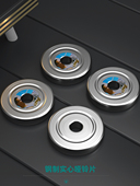 哑铃片纯钢材质小孔片盘配件健身器材可拆装 家用可调节杆杠铃金属