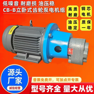 CB-B125/B40JZ CB-B63/80/100JZ立卧式齿轮油泵电机润滑2.2/3/4KW