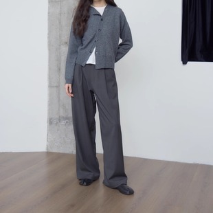 ｜Tonolab 面料休闲裤 Tonō 简约坠感羊毛西装